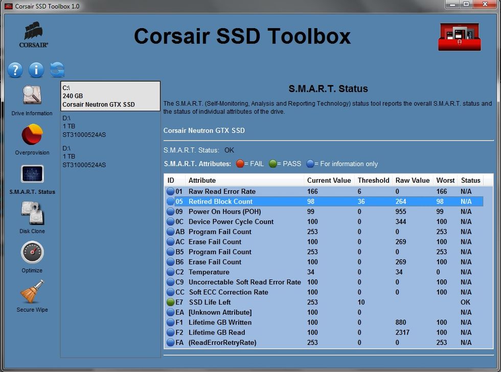 Corsair ssd toolbox
