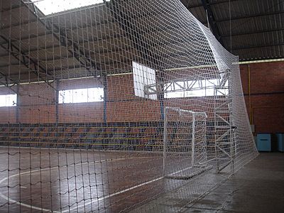 redes de proteção para quadras de futsal