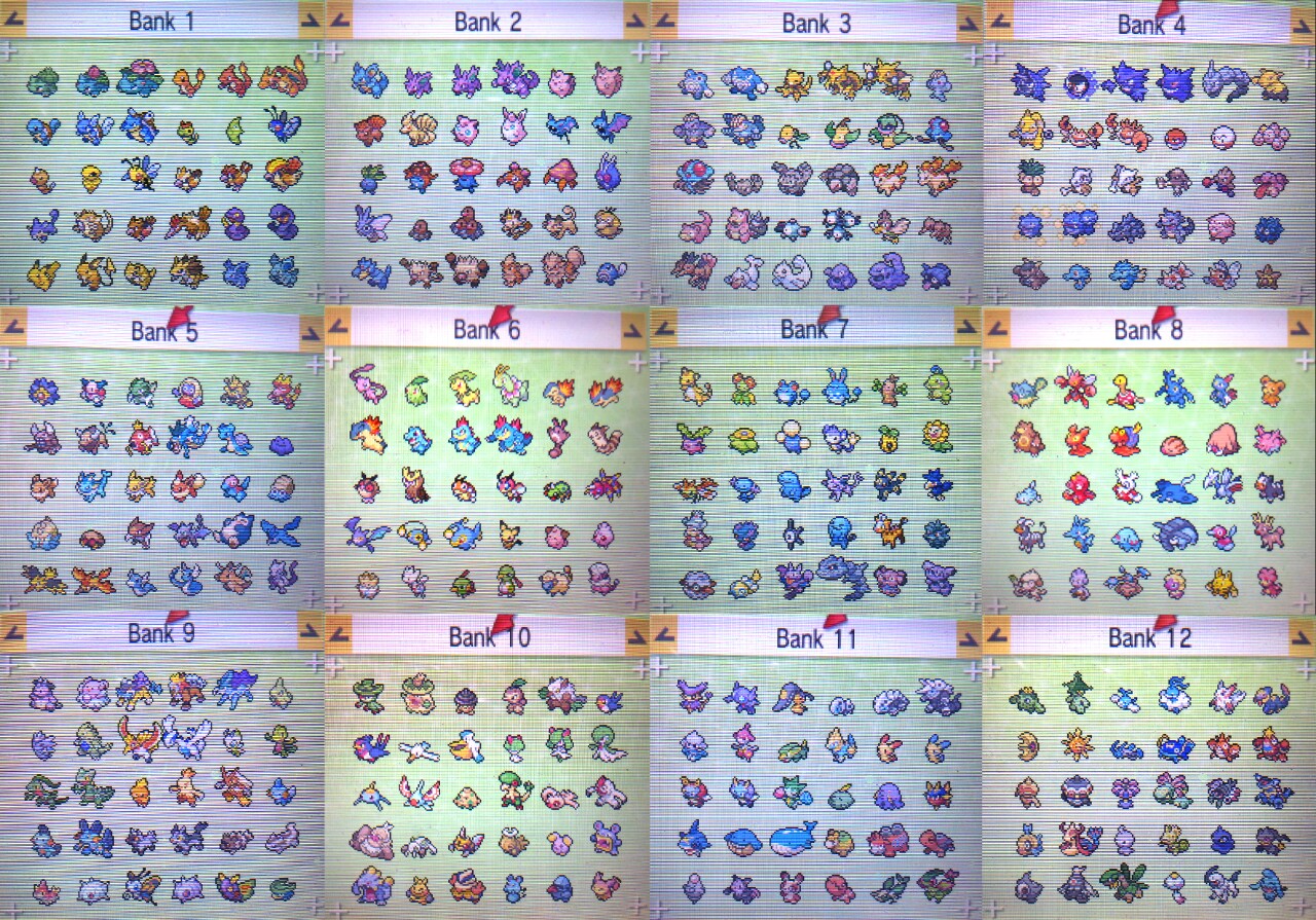 Coleção completa de pokémon 01