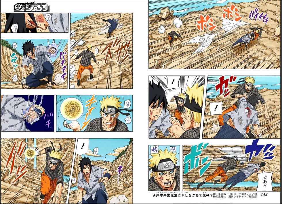 (Duvida) por que o rasengan do naruto no the last é vermelho? 06_-_kmblPr1