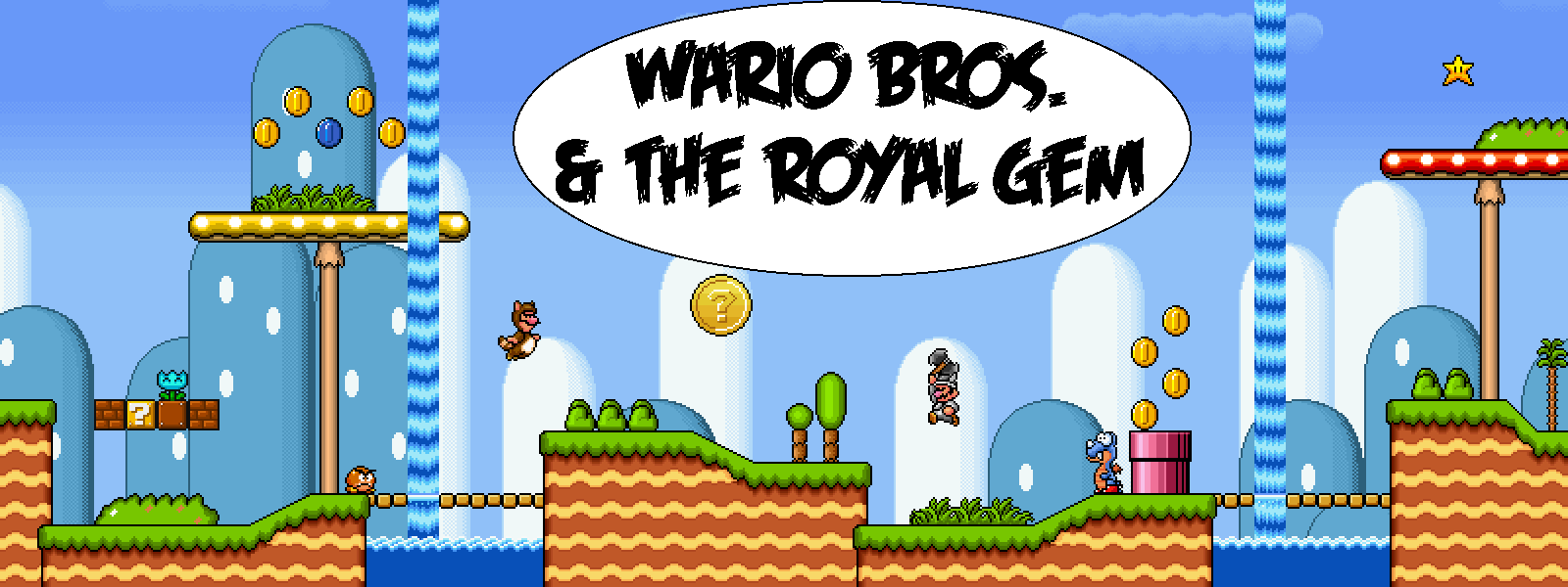 Wario Bros The Royal Gem Demo 1 Super Mario Bros X Forums