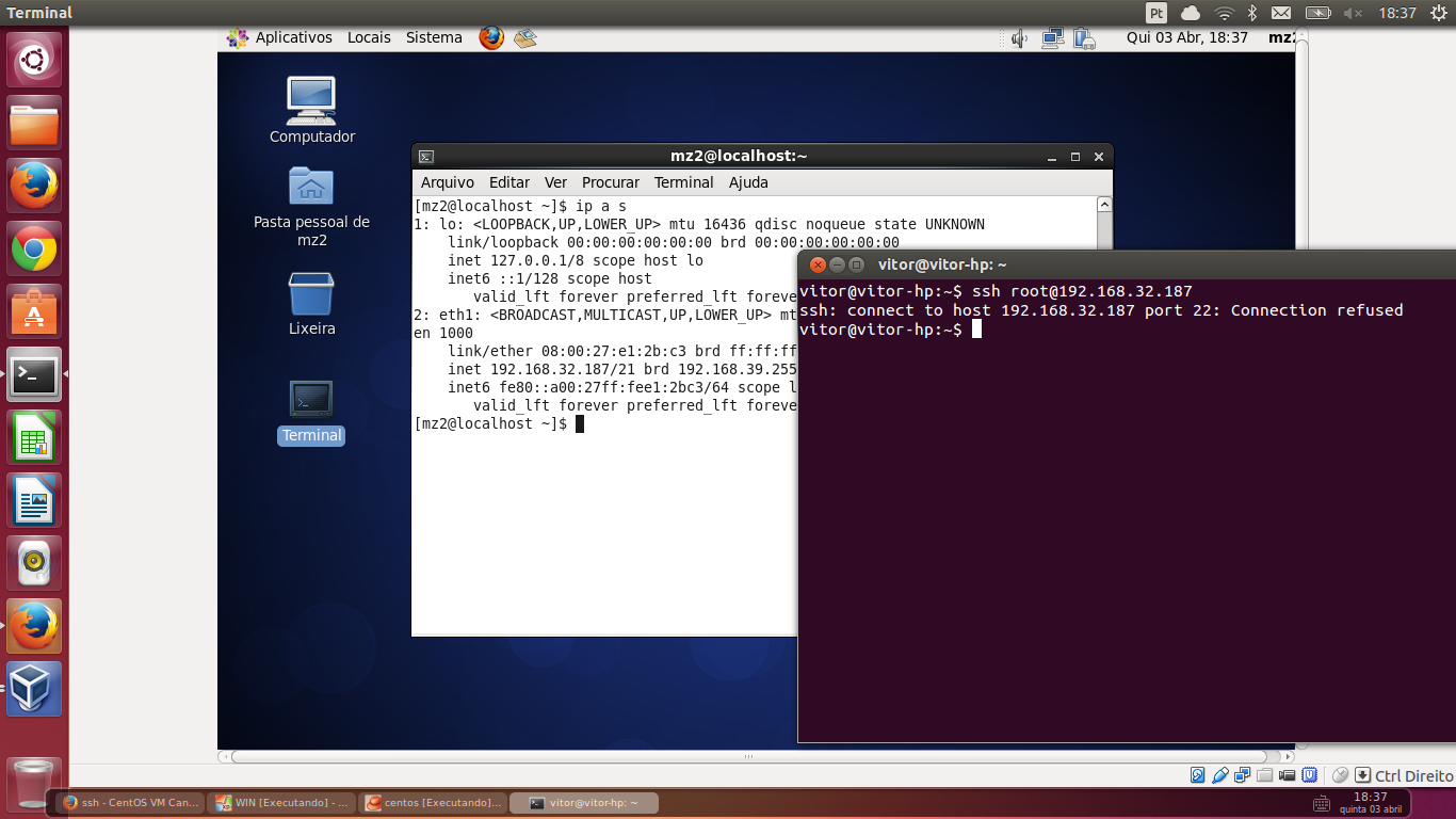 Port 22 connection refused. SSH при установке Ubuntu Server. Разукрасить SSH Ubuntu. Centos рабочий стол. Hosts Linux.