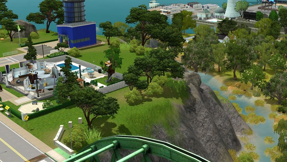large custom worlds sims 3
