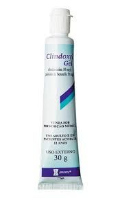 pomada clindoxyl gel em exibição