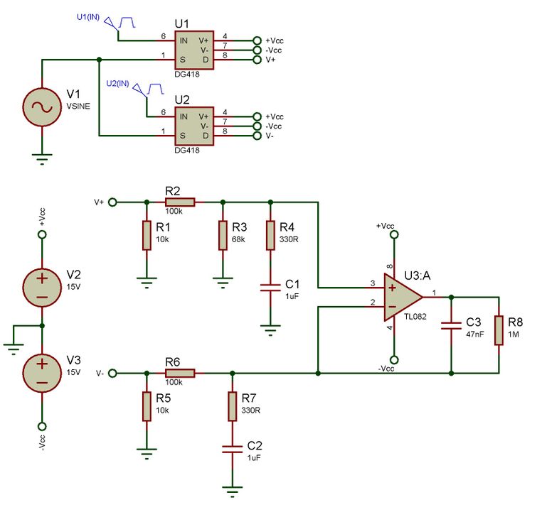 Phase Detector Circuit Diagram