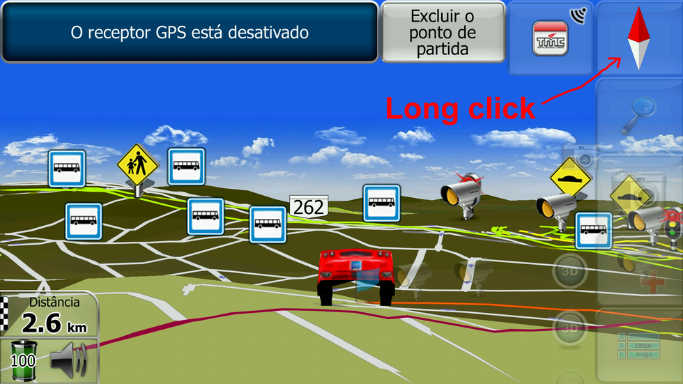 volume dinamico - iGO Primo - GPS Clube