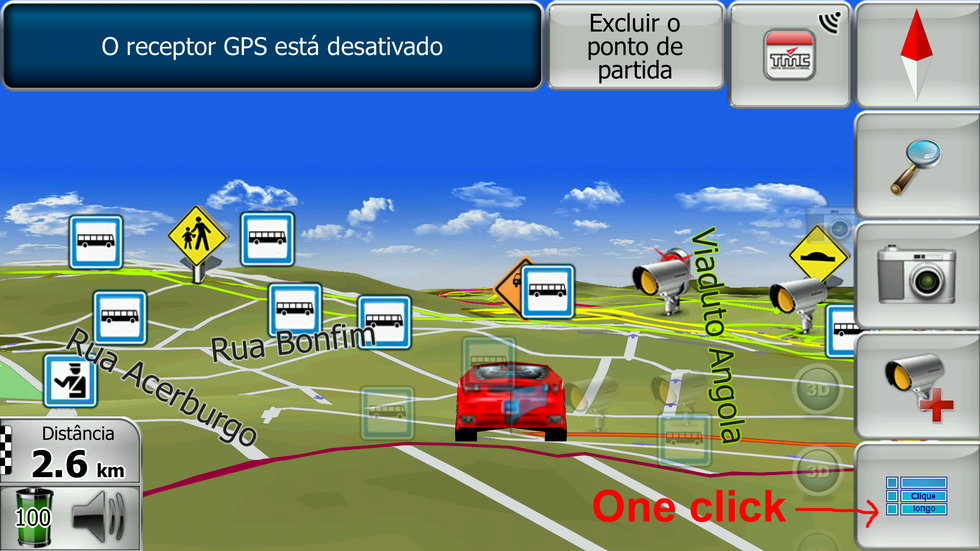 volume dinamico - iGO Primo - GPS Clube