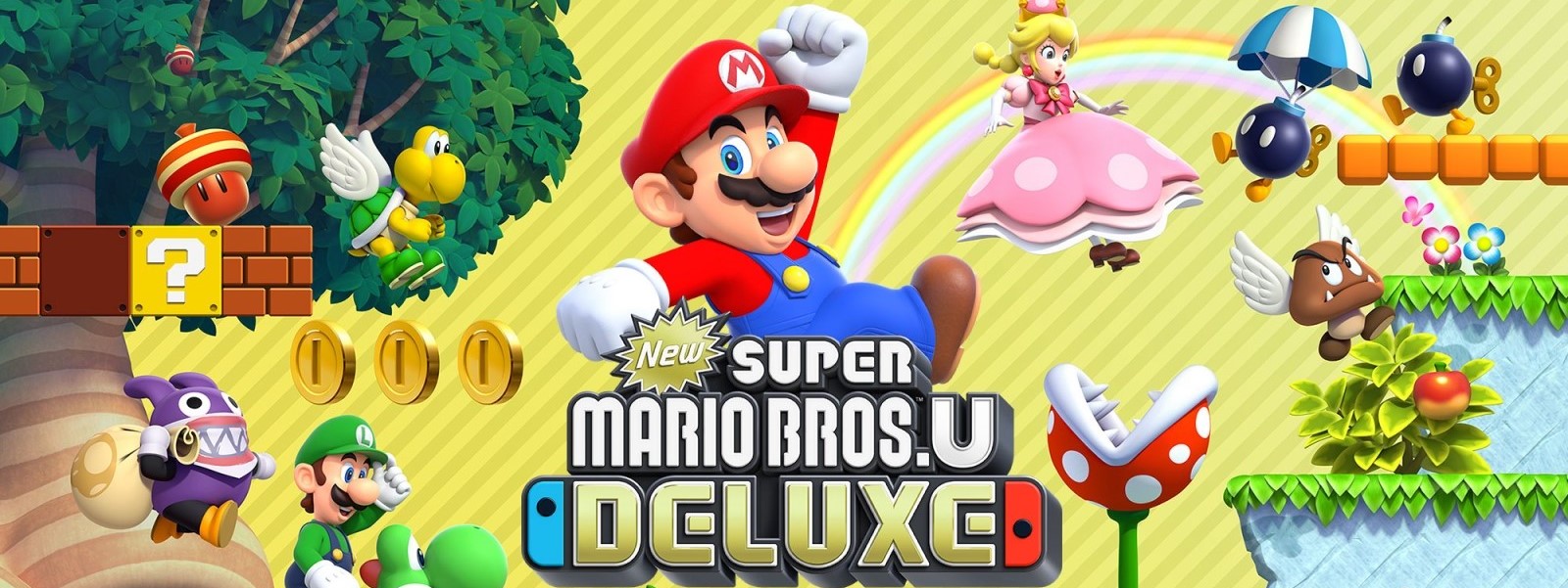 Veja as diferenças de New Super Mario Bros. U Deluxe comparado com