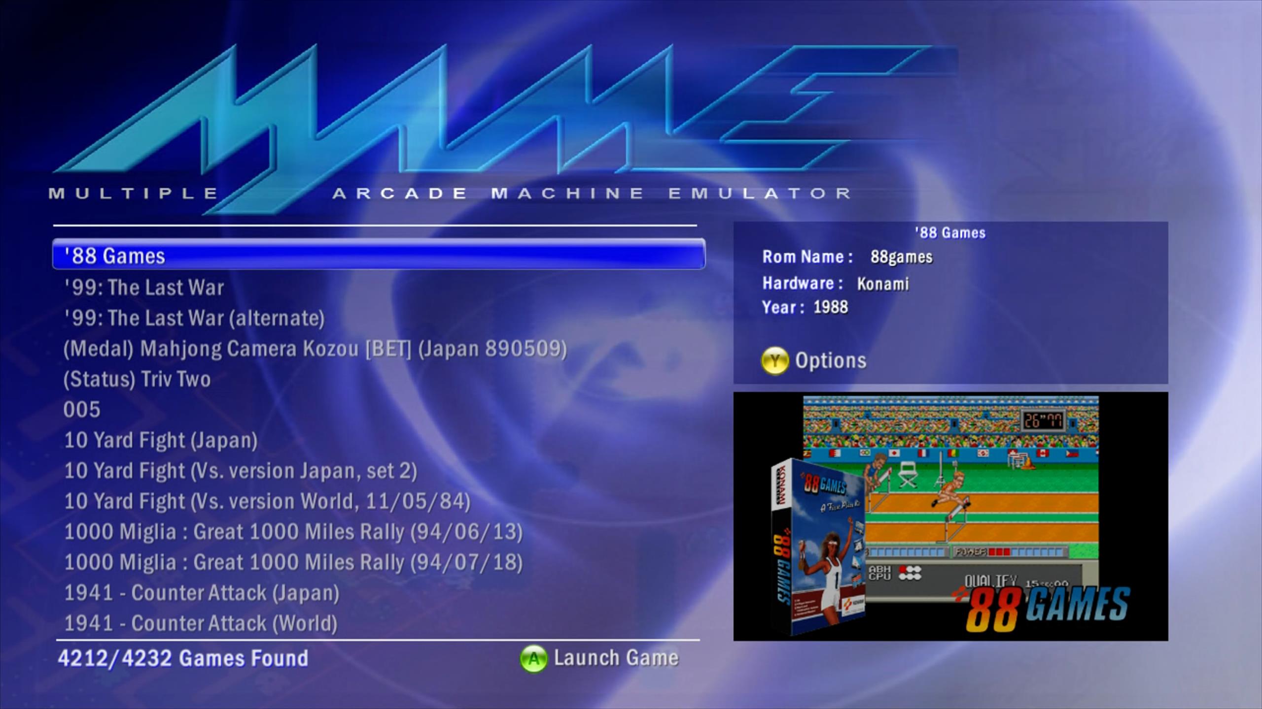 instal the last version for mac Эмулятор MAME 0.258