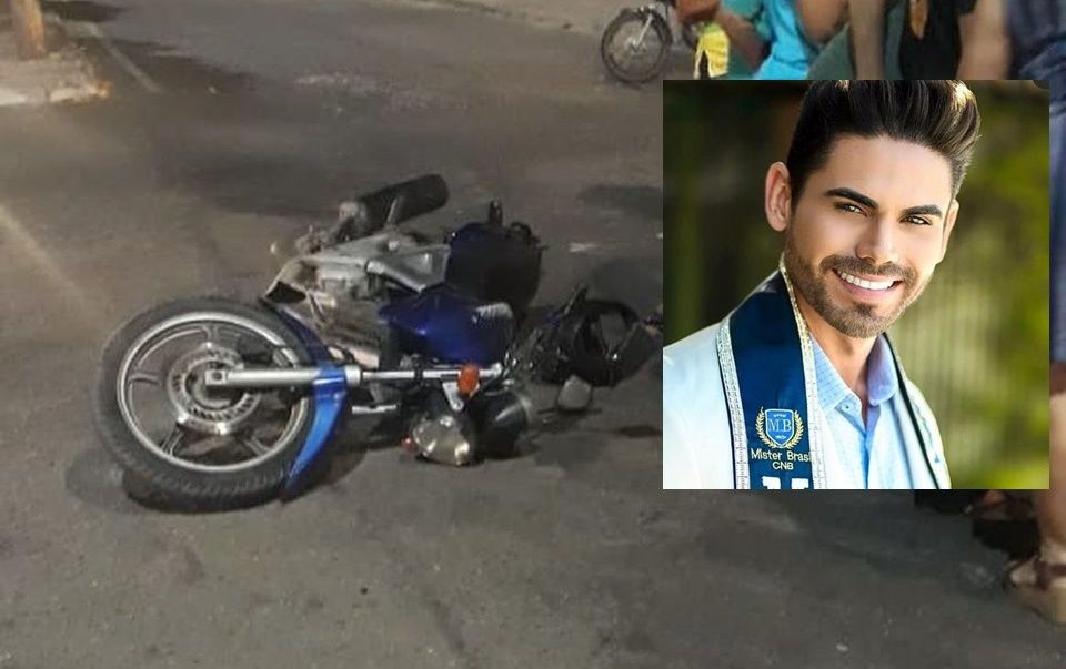 Motociclista sofre fratura na perna após acidente em Limoeiro