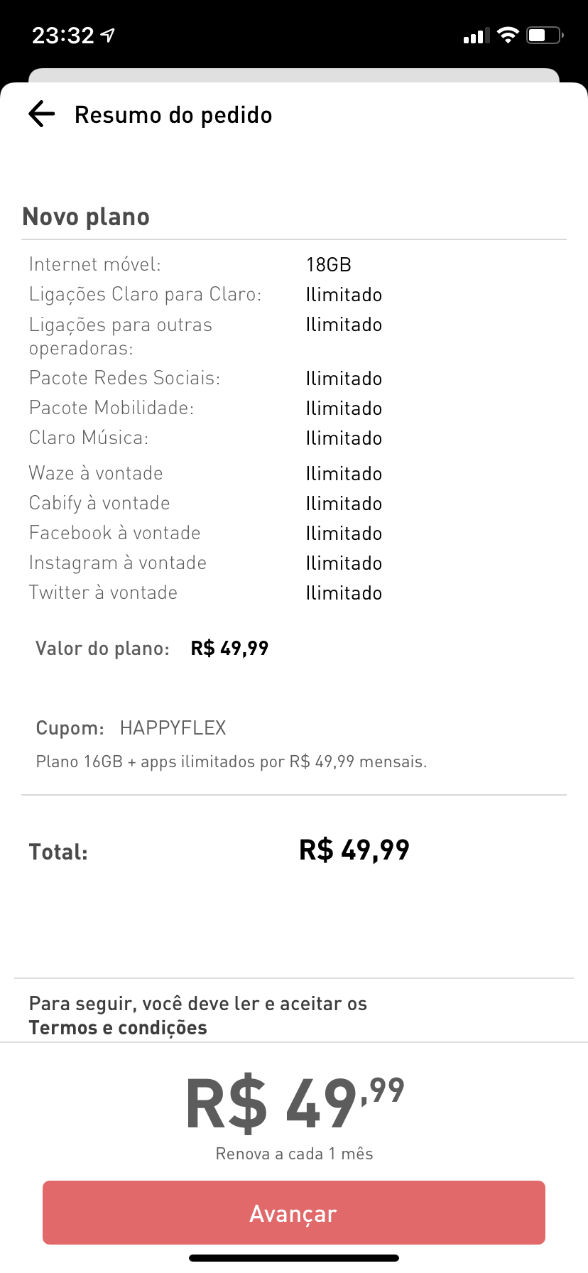 TIM Controle R$ 49,99 + Apps Ilimitados