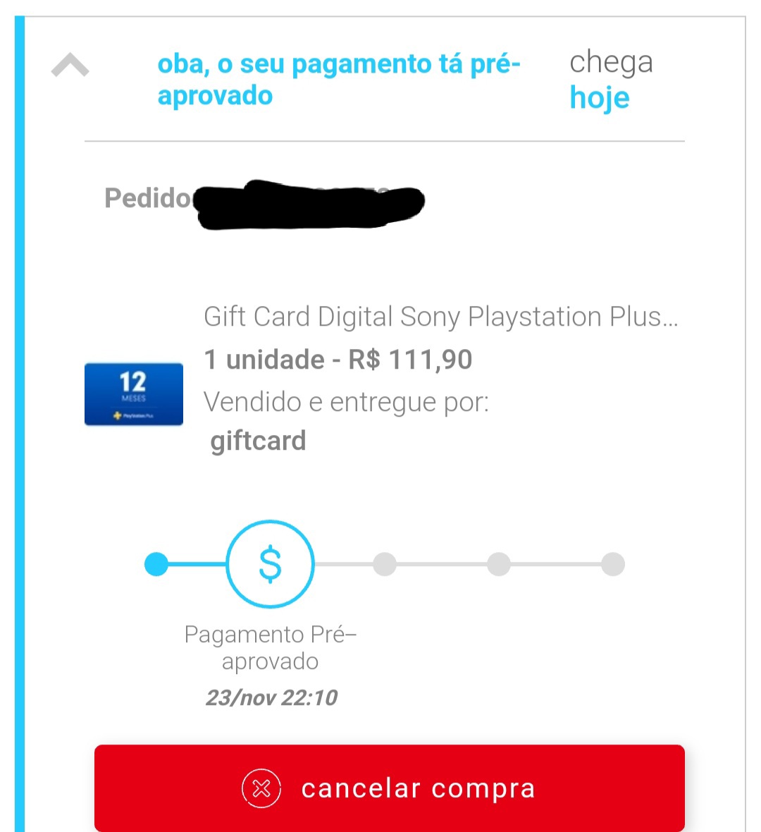 Americanas] Gift Card Playstation Plus 12 MESES por R$91,90 em 9x! - Página  3
