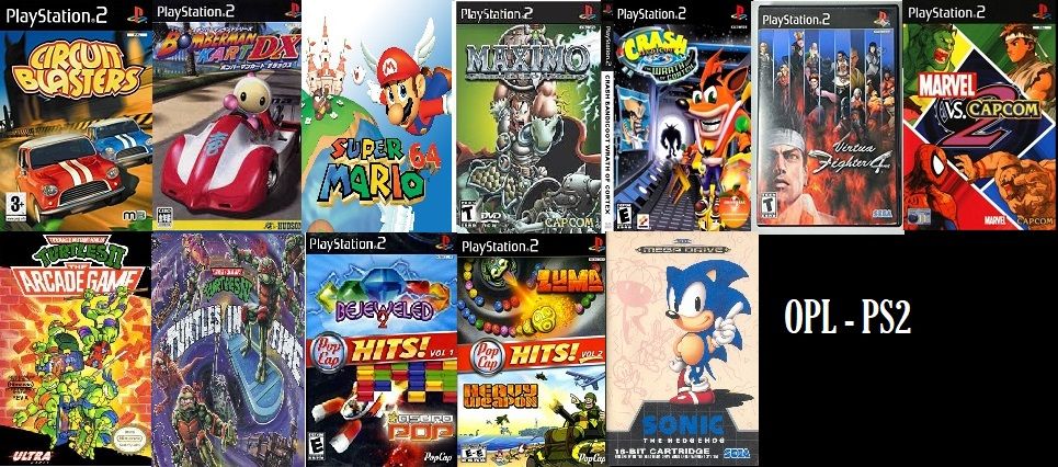 1) PSX Downloads • opl pack games pendrive 4gb : Playstation 2 - PS2