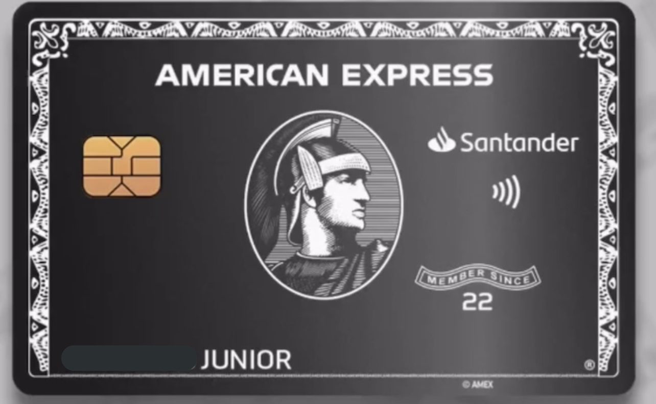 santander american express centurion card