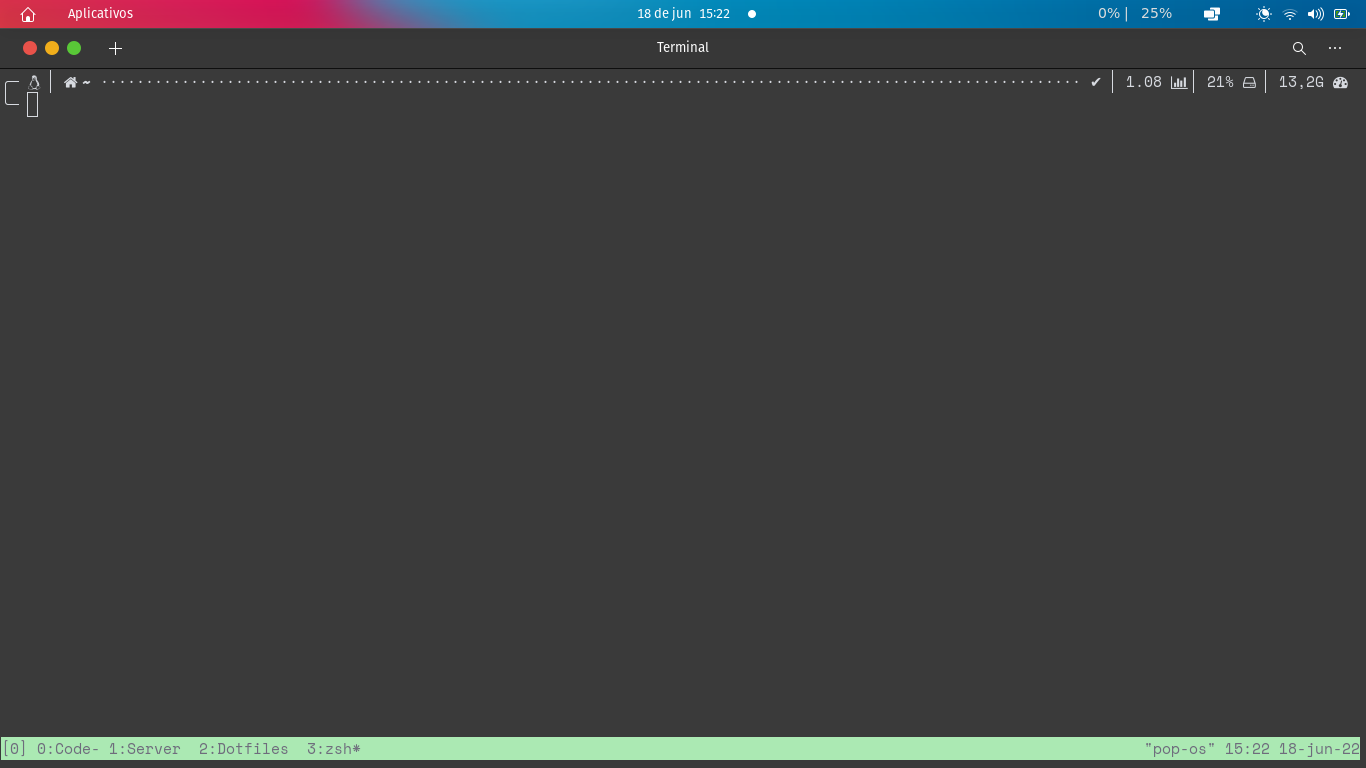 terminal customizado