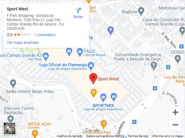 Sport West - ParkShopping Campo Grande