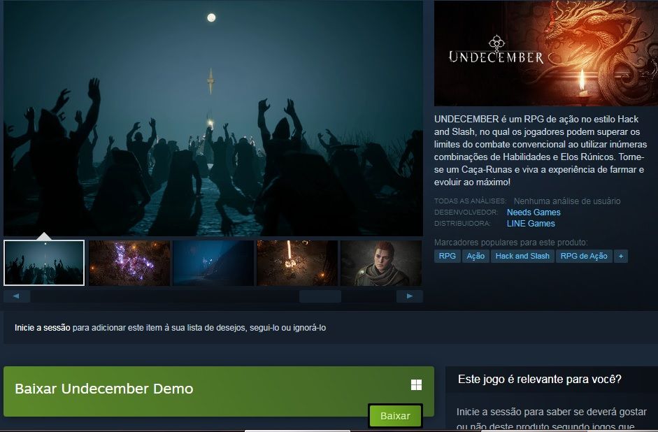 Demo for Hack-and-Slash “UNDECEMBER” Now Available on Steam PC