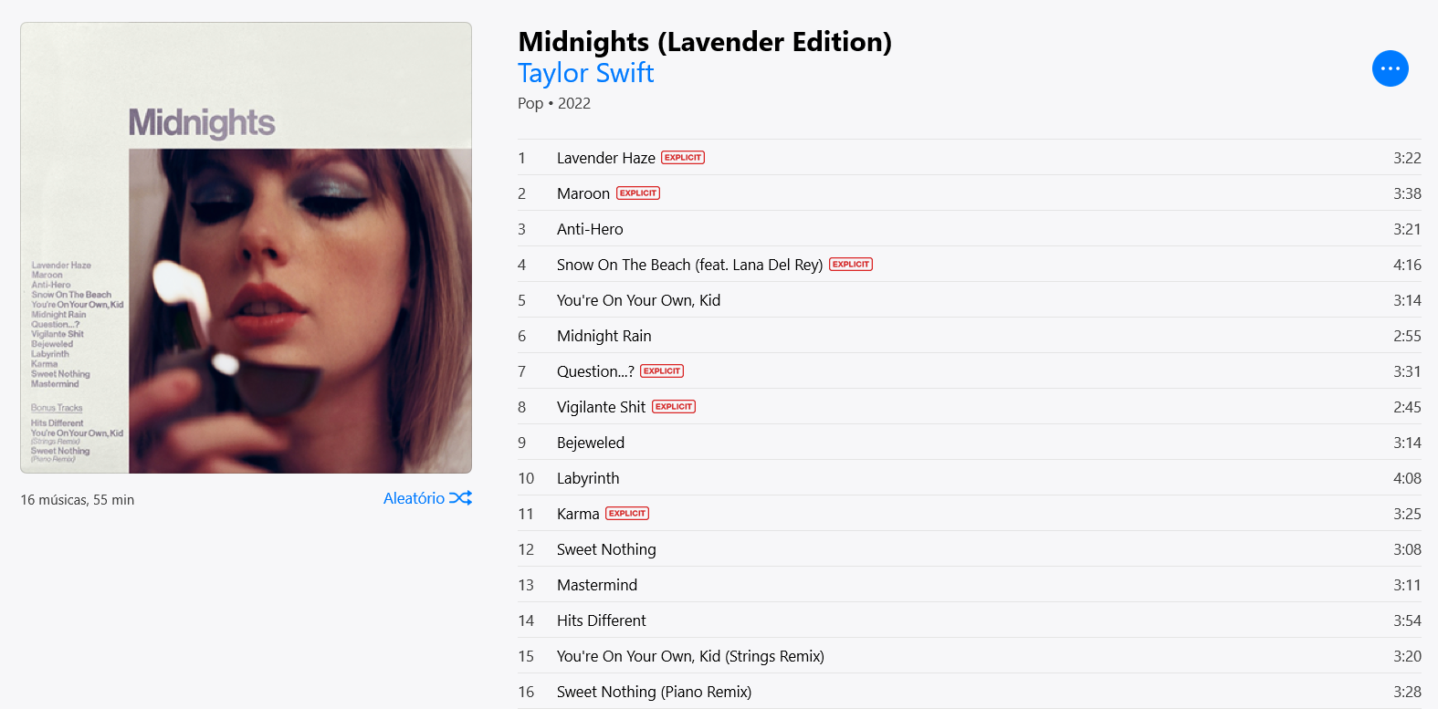 Itunes Plus Taylor Swift Midnights Explicit Clean Am Lavender Edition Itunes Plus